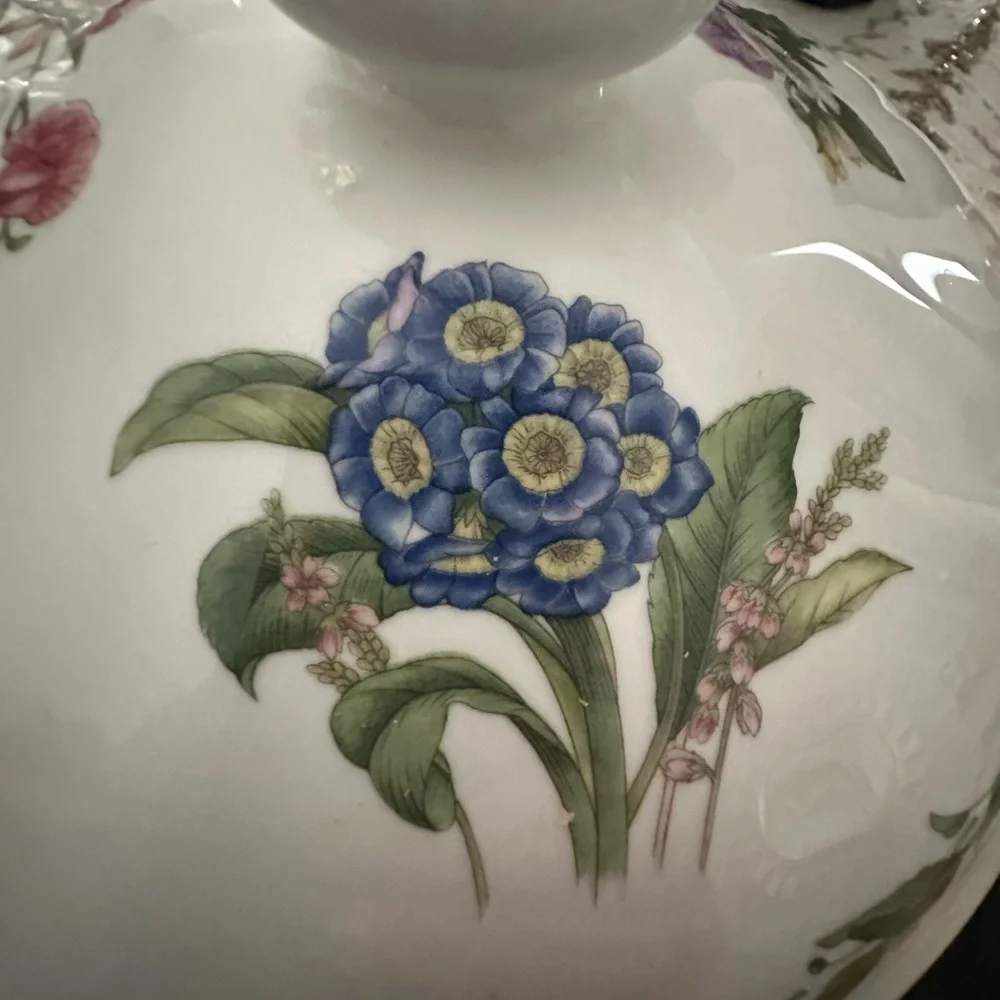 Noritake Floral Ceramic Covered Dishes